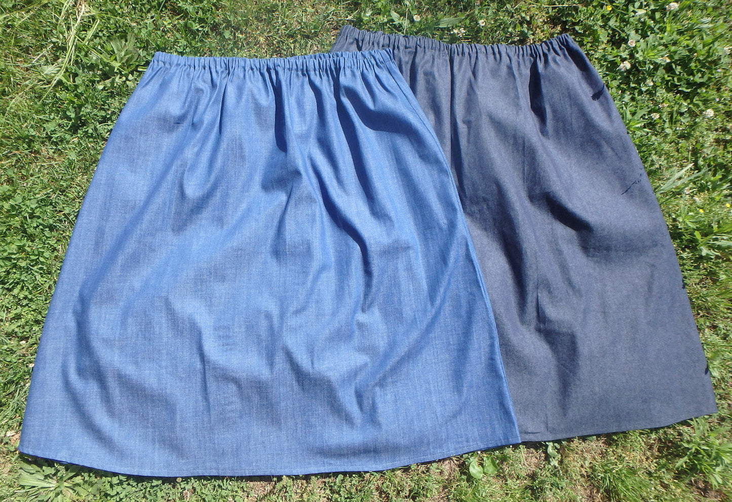 Plus Size Long Skirt Denim No Slit-5XL | 2024 CLOSEOUT