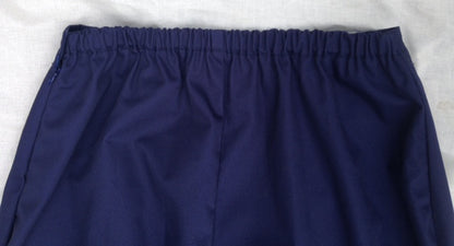 Pleated School Uniform Skirt with back elastic-SALE
