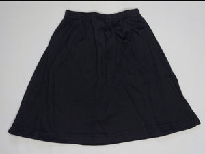 Child Modest ankle length a-line knit skirt -Child 4Toddler Black
