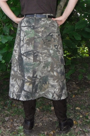 woodland camo back view
