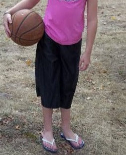 girls dazzle gym culottes