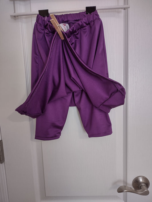 Running-workout skort with leggings