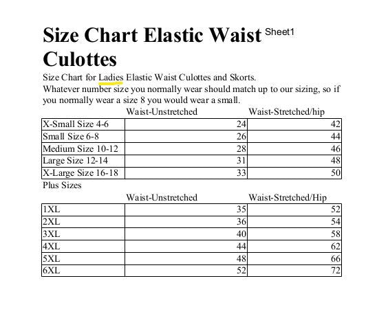 Adult Athletic Skort