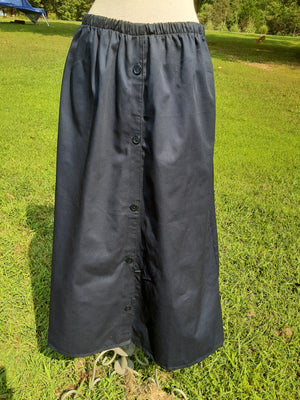 Laides A-line skirt with front buttons Small-2XL