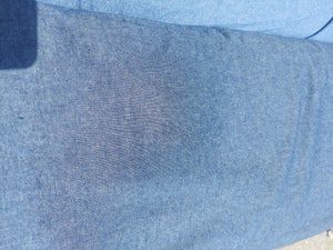 FABRIC 100% denim cotton Chambray 4.5 oz - by the Yard
