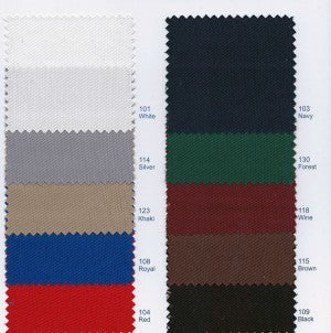color chart for box pleat culottes