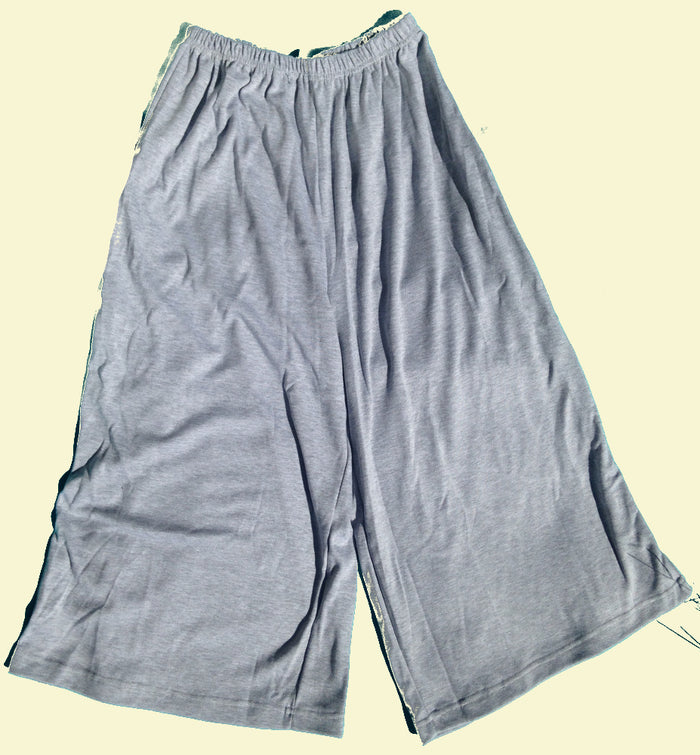 Long Ladies Knit Culottes Split Skirt - Small Sale
