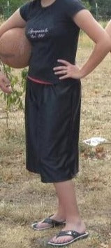 black dazzle culotte