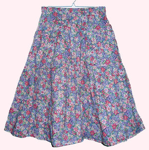 FLoral print prairie skirt 