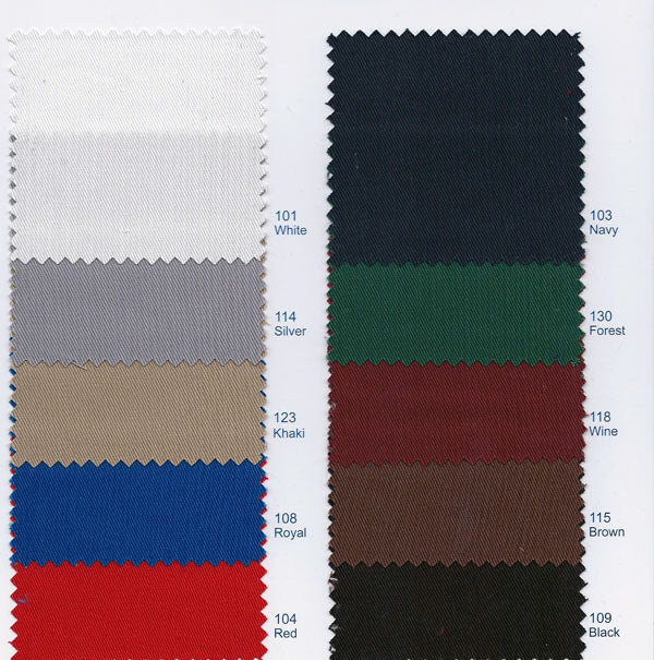 twill colors