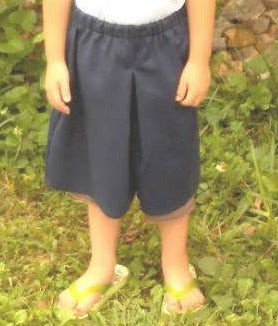 Girls Inverted Box Pleat Culottes for Faith Baptist, Olathe, KS