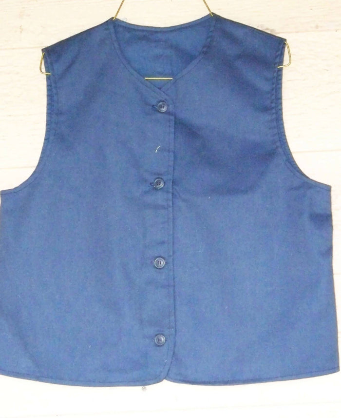 PATTERN for Girls Modest Twill Uniform Vest