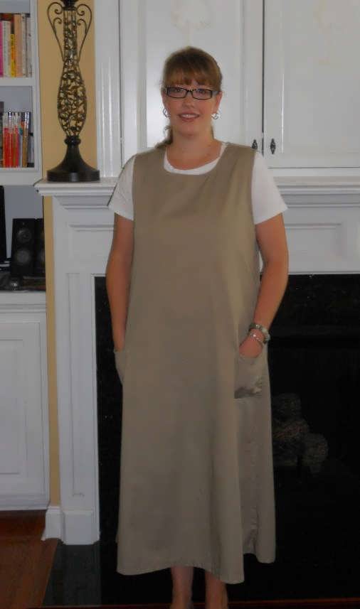 PATTERN for Modest Nursing Jumper Dress