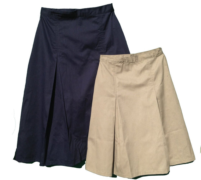 Girls Pleated School Uniform Skirt Size 6SLIM