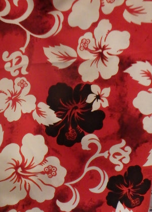 red print culotte pattern