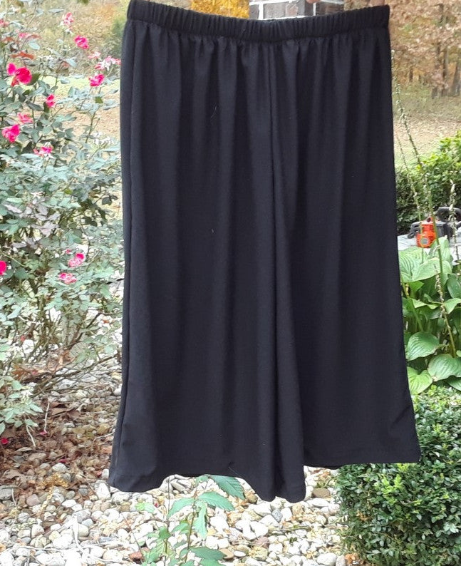Girls Spandex Culottes - Elastic Waist