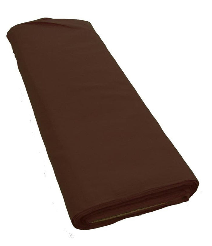 Fabric Polyester/cotton Major Broadcloth in Chocolate