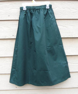 Long Elastic waist Skirt - Twill and denim - No Slit - SALE