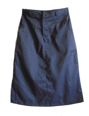 Ankle Length Twill Uniform Skirt with pockets- MISC Sizes and colors SALE