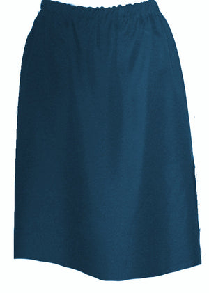 navy twill skirt
