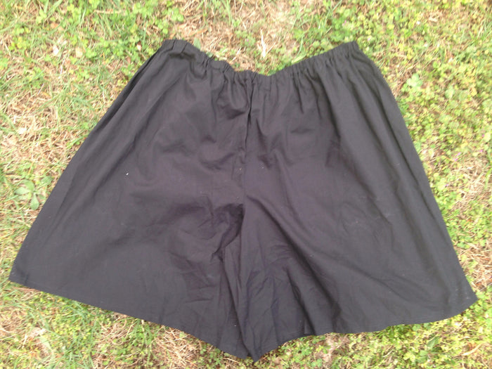 Culotte Slip-4XL black cotton