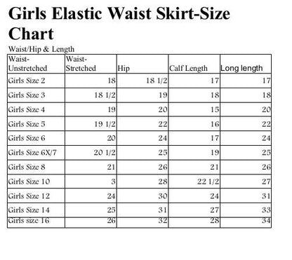 Girls Twill Skirt-elastic waist- Navy Liberty Baptist Rapid City SD
