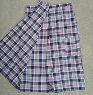 Long Fitted Denim Skort size 8